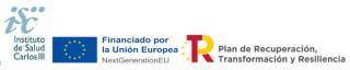 Logotip de ISCIII Next Generation