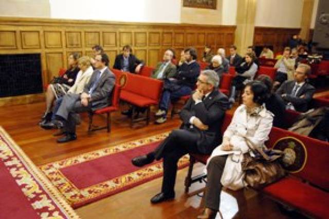 Un momento del acto