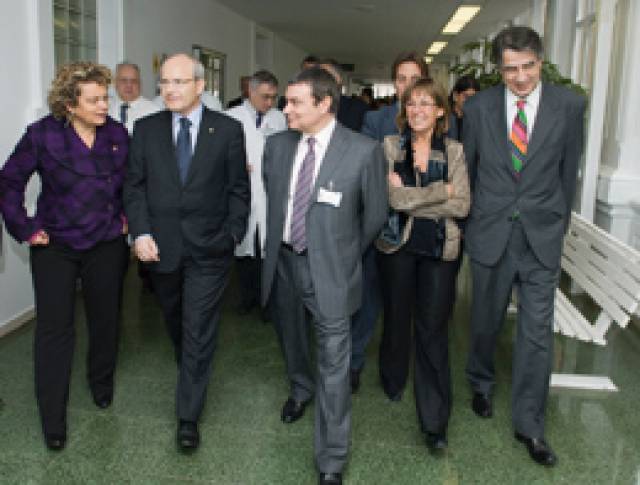 Un altra moment de la visita