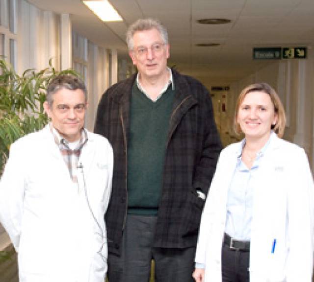 Dr. Montserrat, Dr. Salamero, Dra. Vilaseca