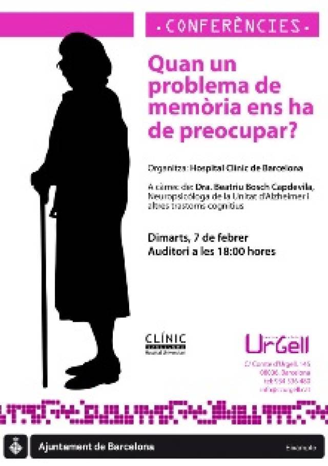 Conferència Centre Cívic Urgell