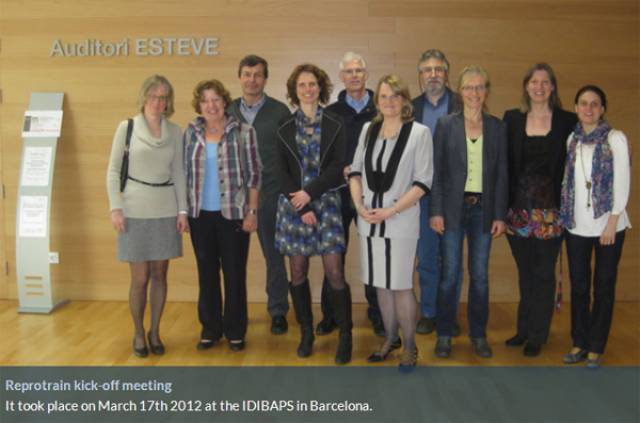 Reprotrain Kick-off Meeting (Barcelona, March 17th)