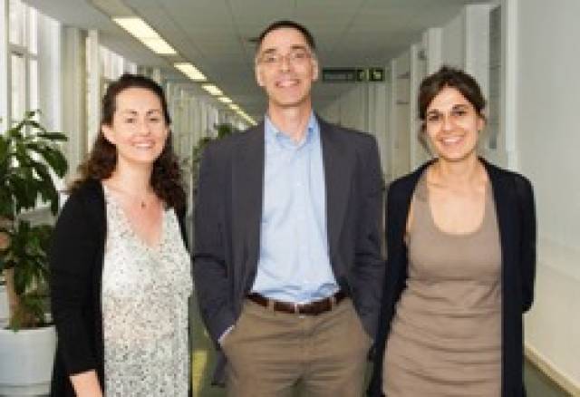 D'esquerra a dreta, Teresa Ocaña, Antoni Castells i Anna Serradesanferm