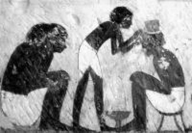operación craneal en el antiguo Egipto