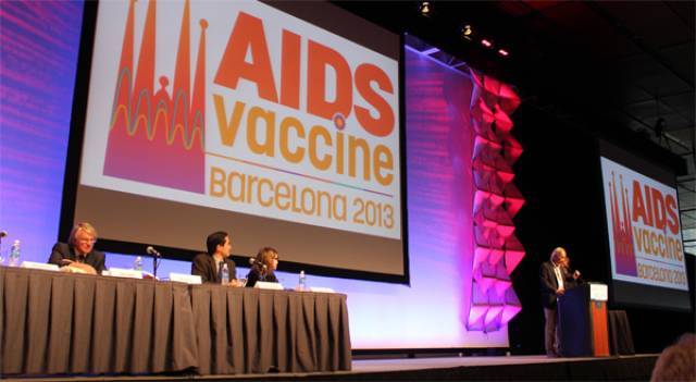 AIDS Vaccine 2013 Barcelona