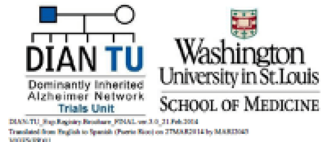 Logo of DIAN-TU/Washington University