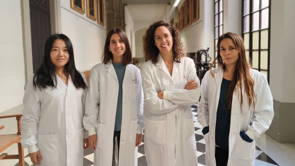 Lu Han, M. C. Martinez-Campanario, Chiara Ninfali i Marlies Cortés.