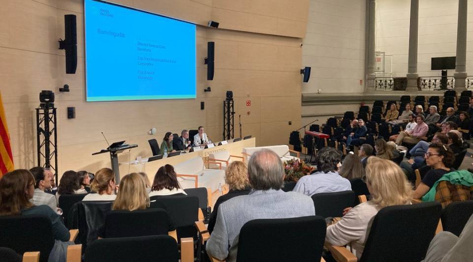 Acto de reconocimiento a los Amics del Clínic