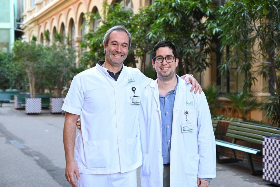 Gastón Piñeiro (a l'esquerra) i José Jesús Broseta (a la dreta)