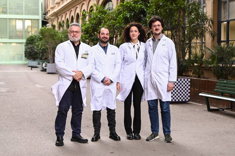 From left to right: Eduard Vieta, Vincenzo Oliva, Giovanna Fico and Michele De Prisco