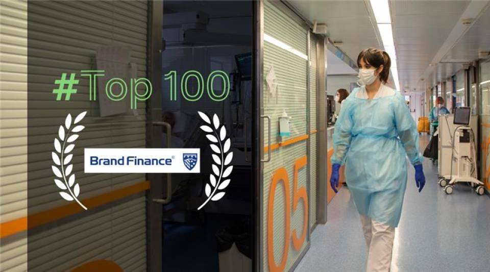 Top 100 en el rànquing de Brand Finance