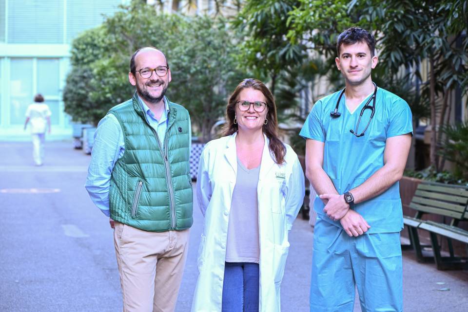 De izquierda a derecha: Marc Giménez-Milà, Elena Arbelo y Jaume Borrell-Vega.