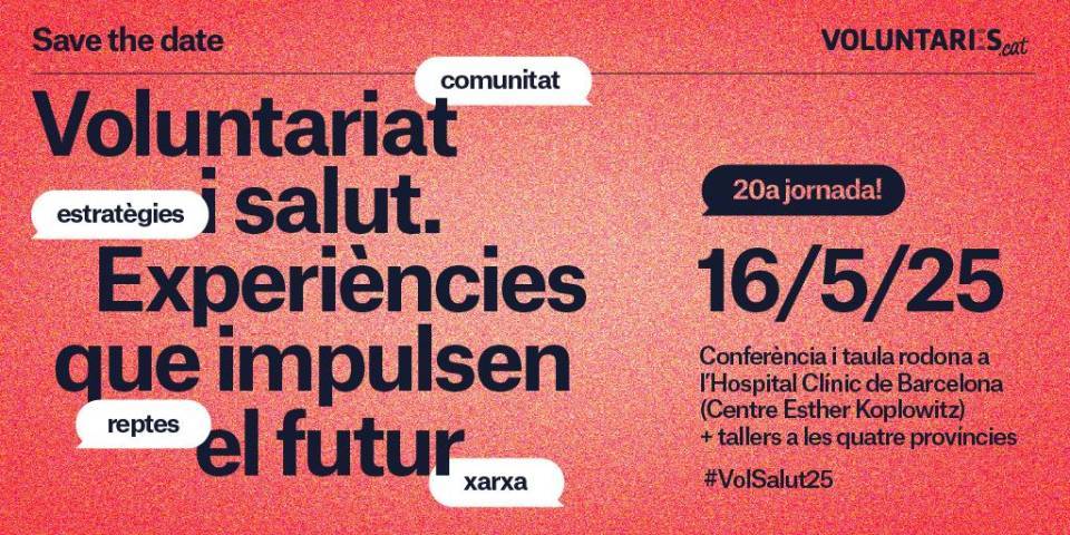 20a Jornada de  Voluntariat i Salut al Clínic
