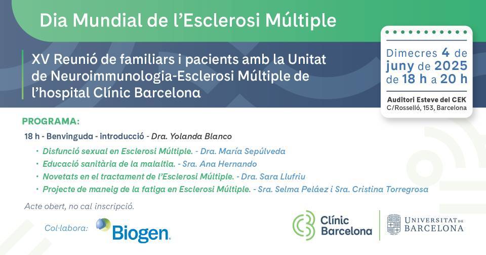 Dia Mundial de l'Esclerosi Múltiple