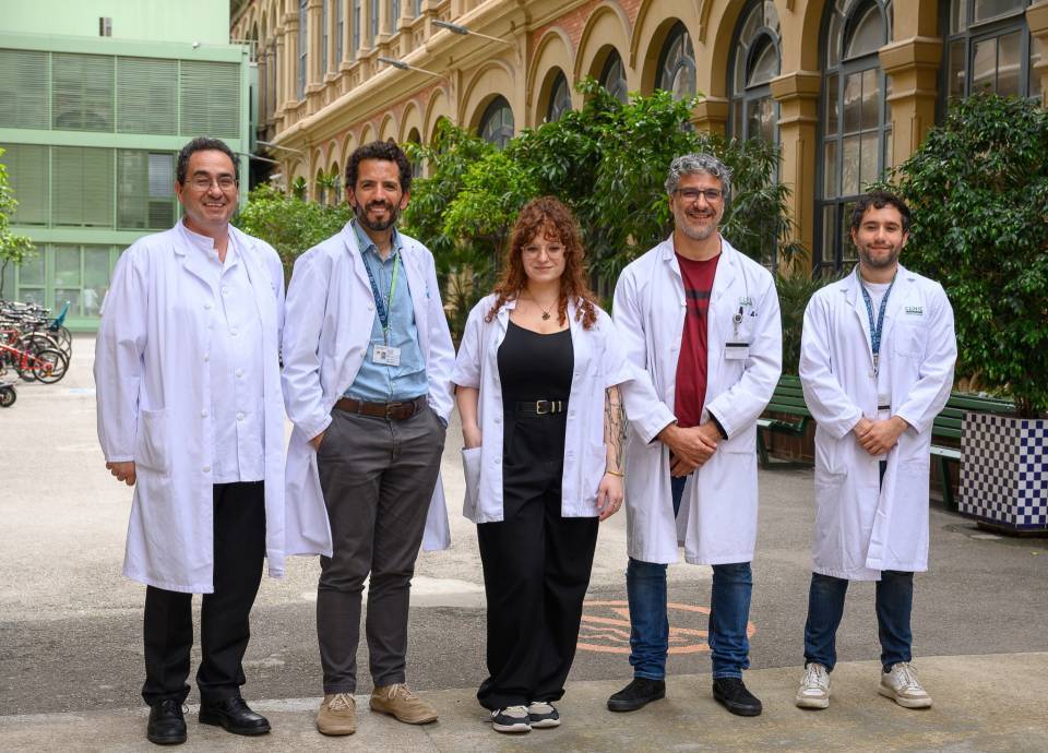 From left to right: Manel Juan, Francesc Balaguer, Cristina Bayó, Daniel Benítez-Ribas, and Joaquín Castillo-Iturra.