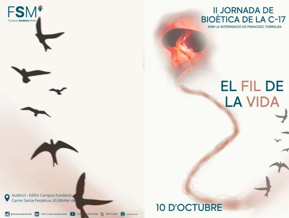 II Jornada de Bioètica de la C17. El fil de vida