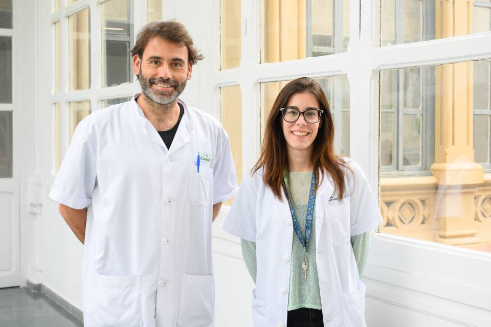 Oriol Sibila y Lídia Perea.