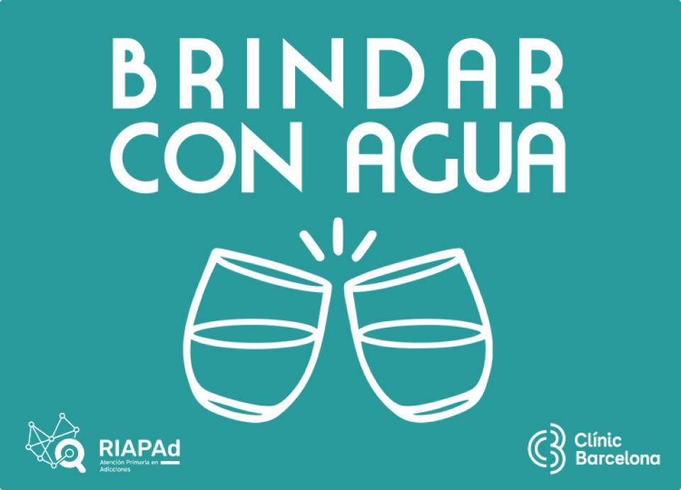Brindar con agua