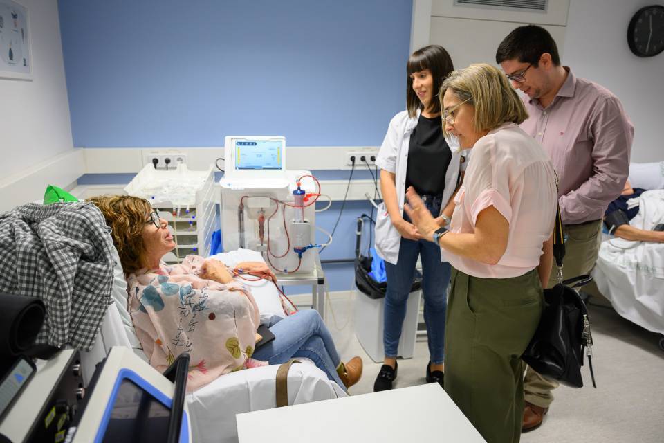 Inauguració del Dispositiu de Diàlisi Domiciliària del Clínic