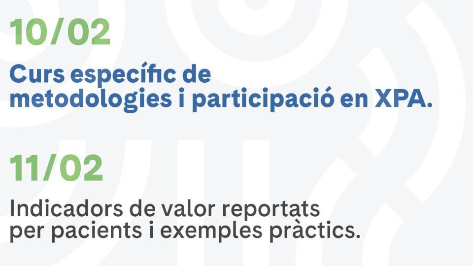Curso específico de metodologías y participación en XPA