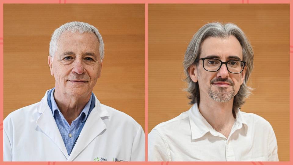 Lluís Mont (esquerra) i Eduard Guasch (dreta).