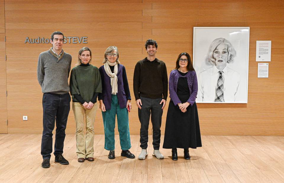 From left to right: David Badia, Michela Bertero, Sílvia Noguer, David Martrat and Susana Puig.