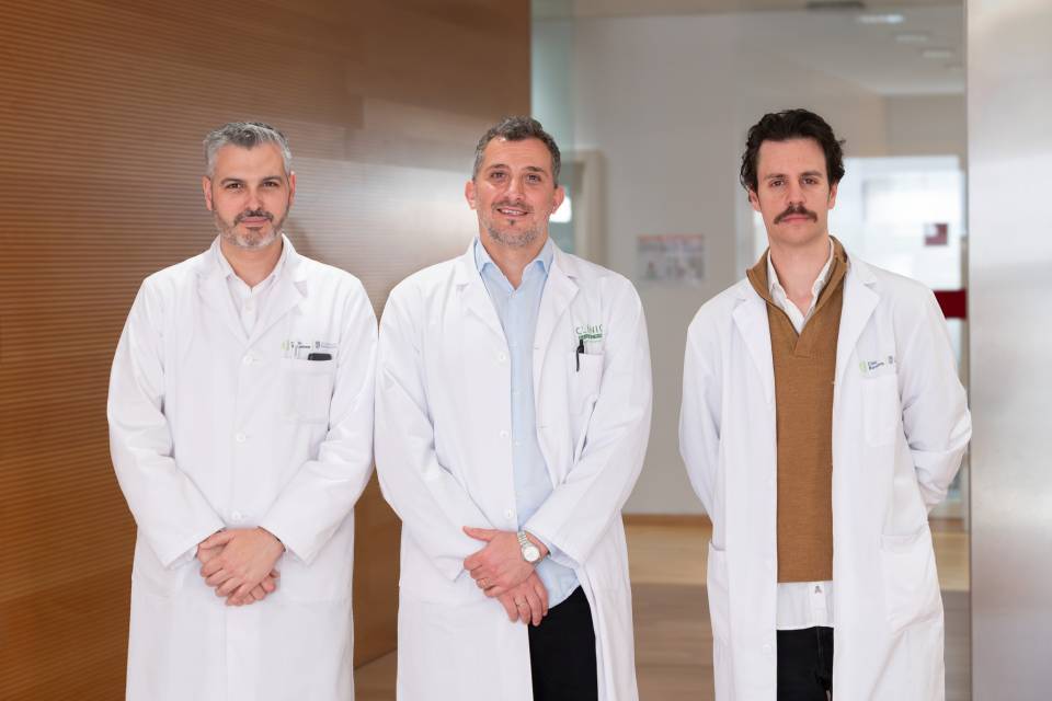 De izquierda a derecha: Alberto Orta, Ezequiel Mauro y Juan-José Rodríguez-Sevilla.