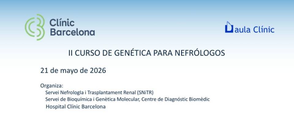 II Curs de Genètica per Nefròlegs