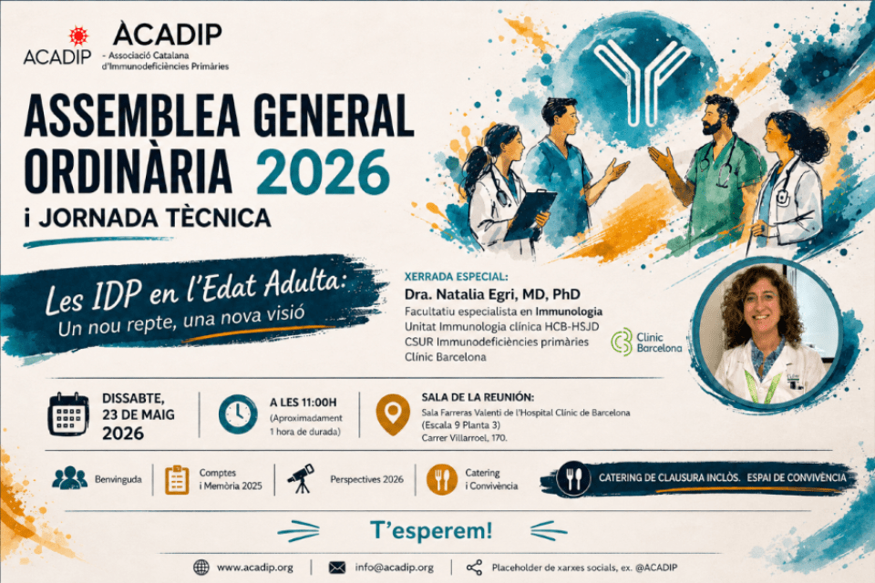 Las IDP en la Edad Adulta:  Un nuevo reto, una nueva visión