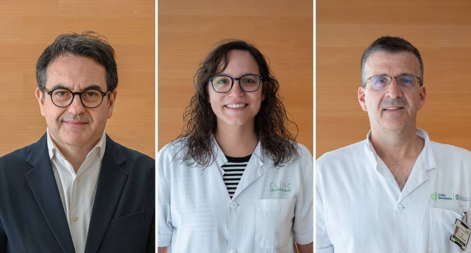 De izquierda a derecha: Antoni Sisó-Almirall, Anna Pocurull y Xavier Forns.