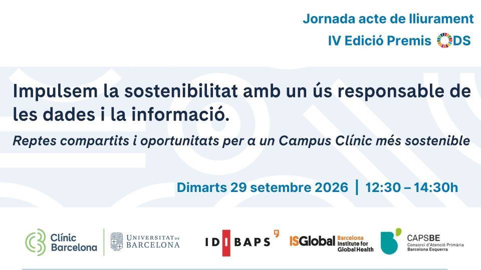 Impulsem la sostenibilitat amb un ús responsable de les dades i la informació