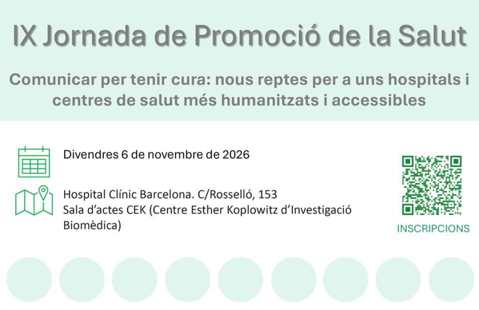 IX Jornada de Promoció de la Salut