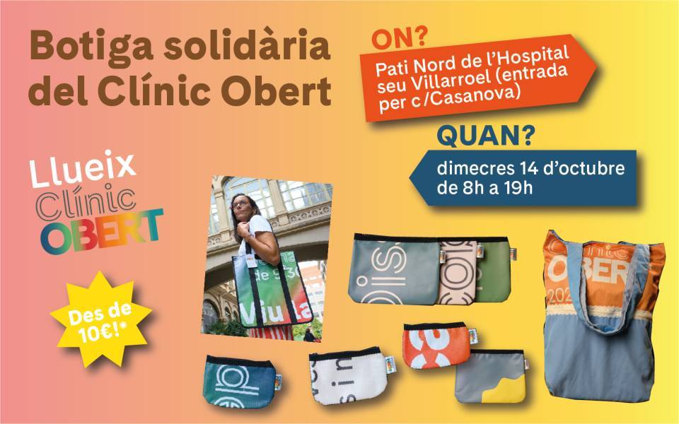Botiga solidària del Clínic Obert