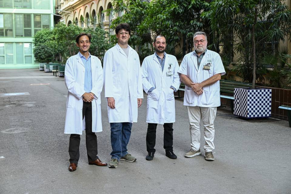 From left to right: Joaquim Raduà, Michele De Prisco, Vincenzo Oliva and Eduard Vieta.