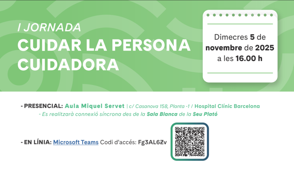 1a JORNADA CUIDAR LA PERSONA CUIDADORA