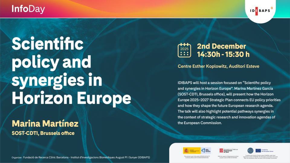 Scientific policy and synergies in Horizon Europe