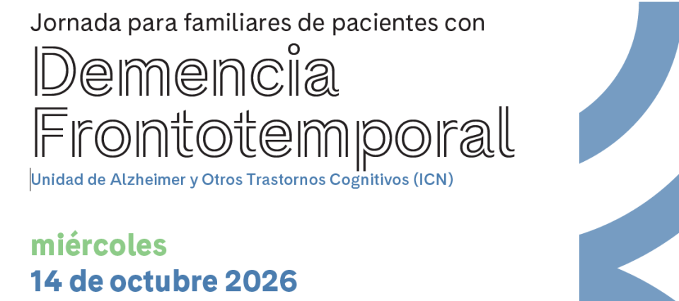 Jornada per a familiars de pacients amb Demència Frontotemporal