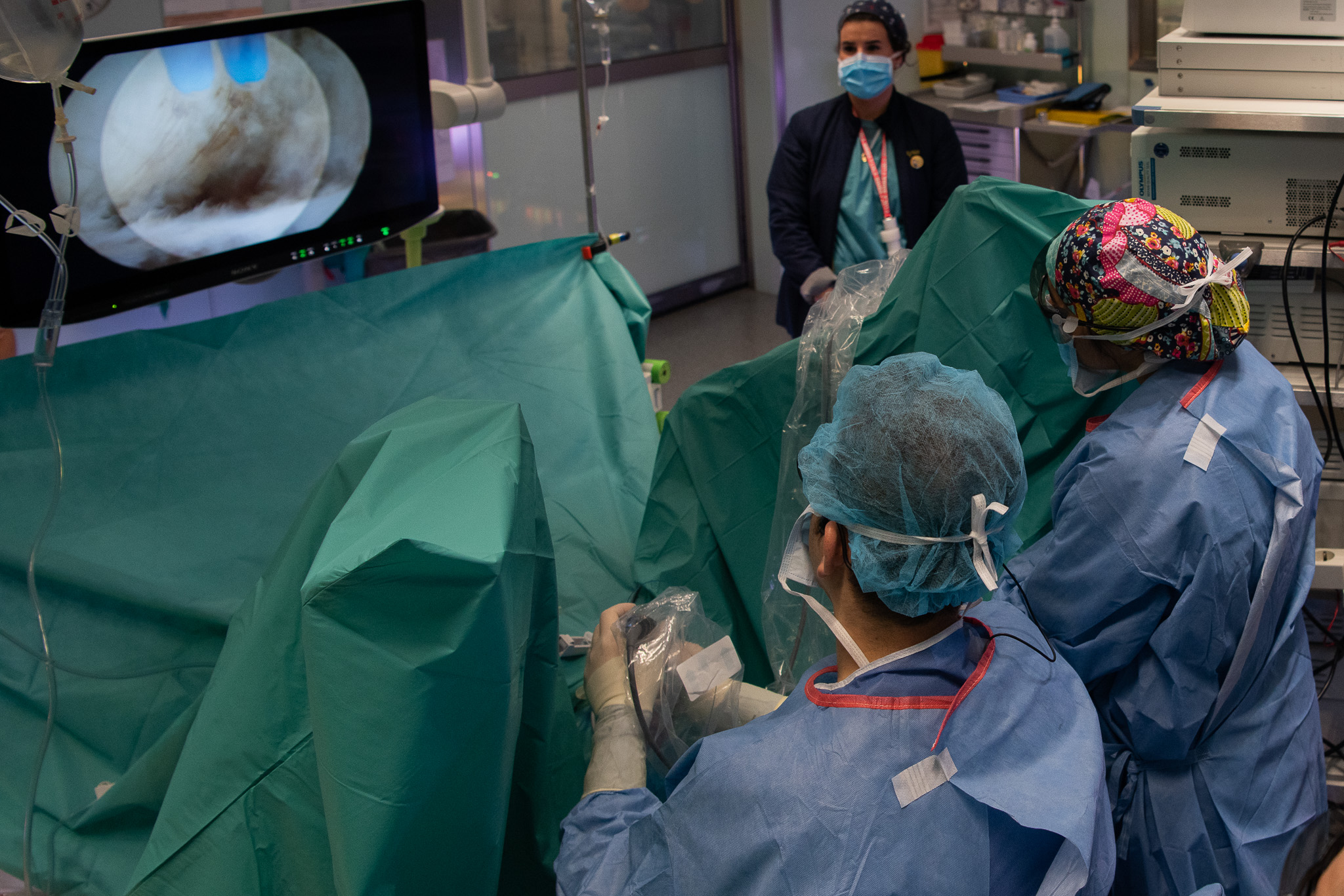 nueva técnica para cirugía de próstata en el hospital miulli