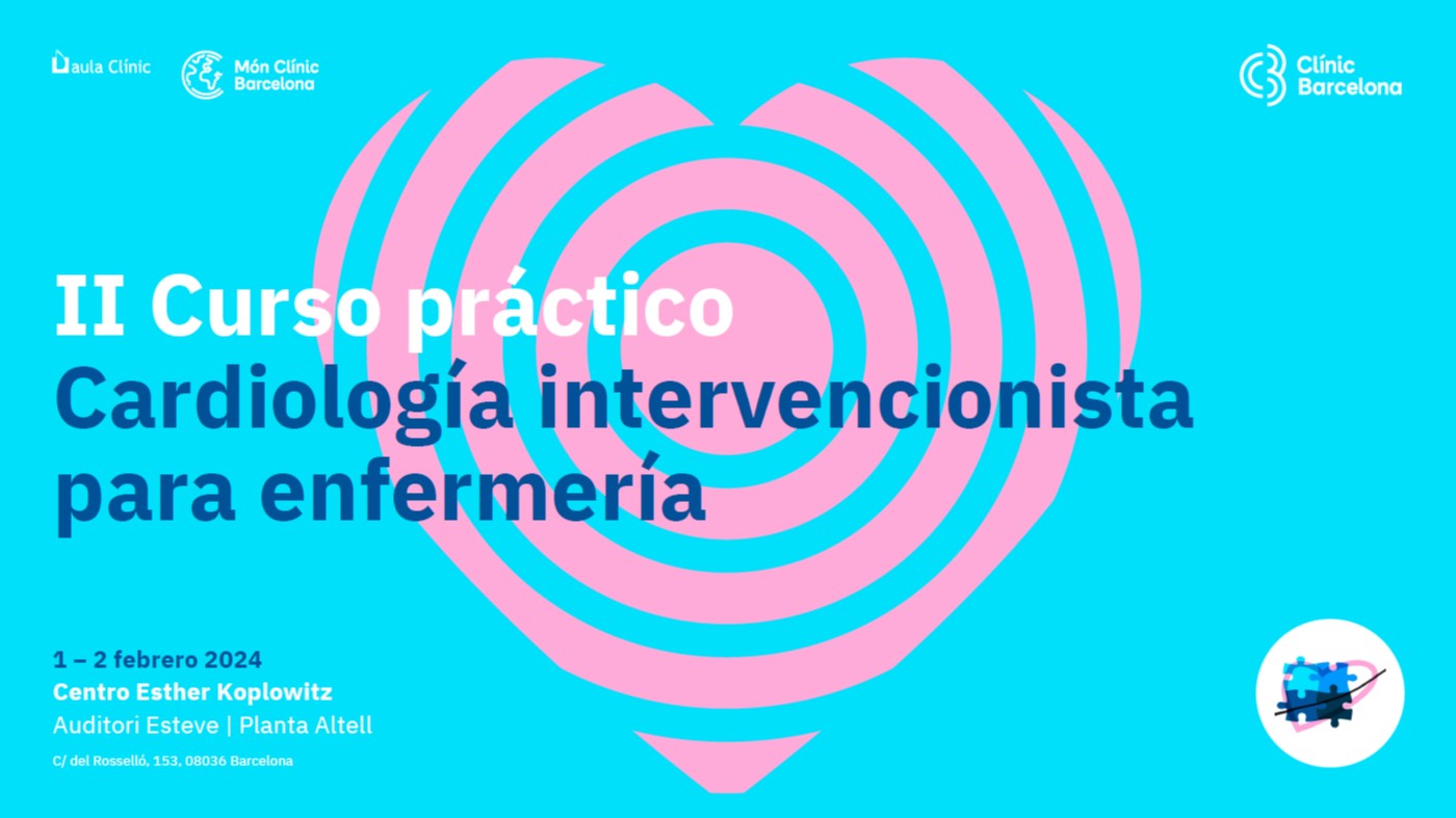 II Curso práctico Cardiología intervencionista para enfermería